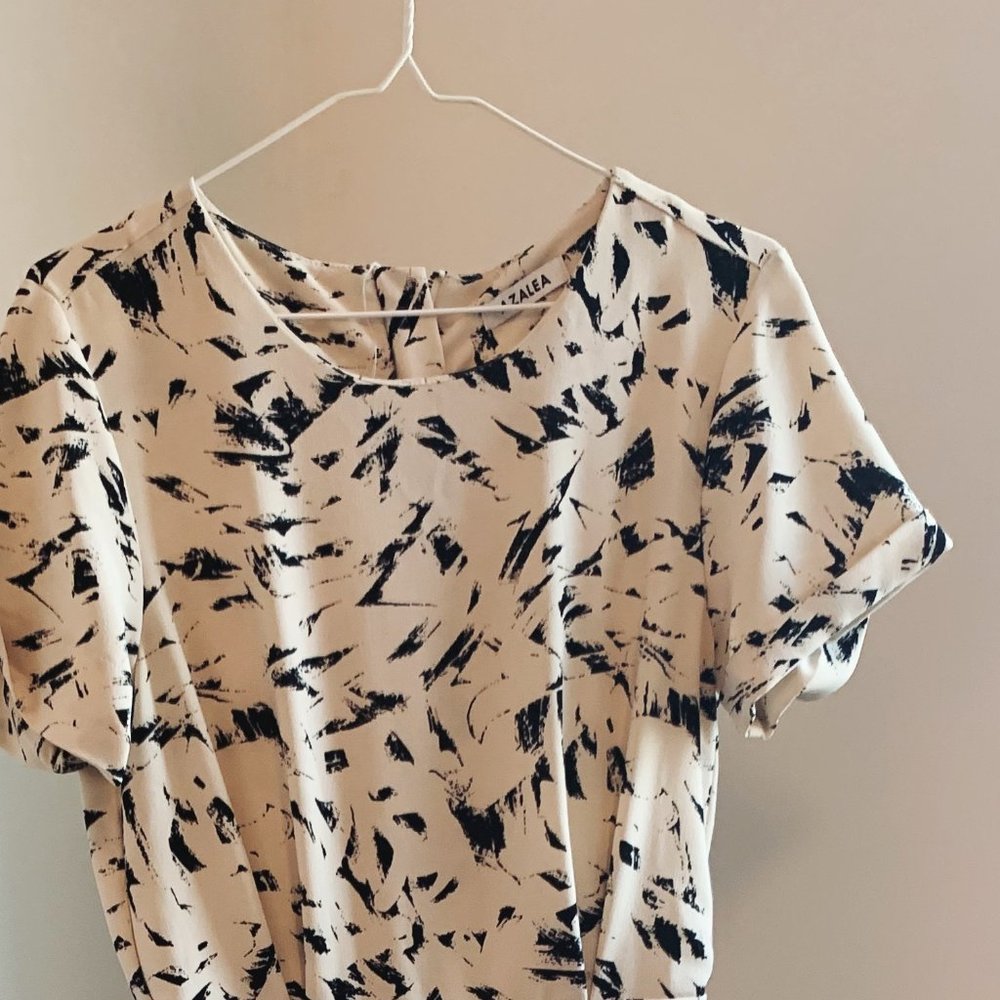 Paint Splatter White Jumpsuit -